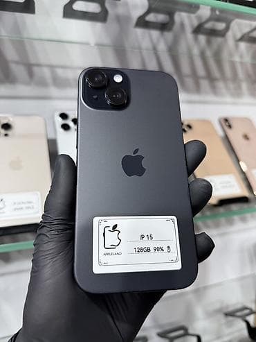 iphone original adapter: IPhone 15, 128 GB, Graphite, Face ID — 1