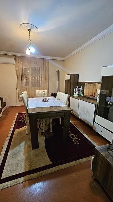 memar ecemi ev alqi satqisi: 2 otaqlı mənzil – mebel və məişət texnikası ilə - Plan: geniş qonaq — 3