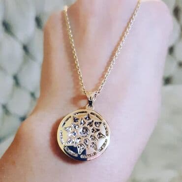 qaş sabitləyici: Boyunbağı, Sarı qızıl, 585 Əyar — 1