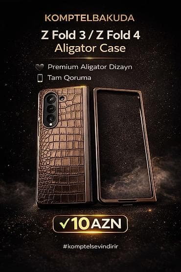 Məhsul: Telefon üçün premium keyslər - Model seçimləri: - Z Fold 3 — 5