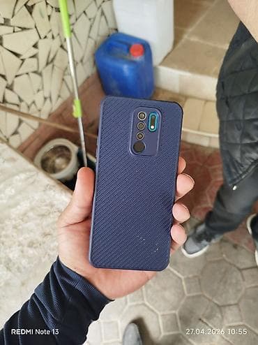 santa fe manitor: Xiaomi Mi 9, 32 GB, rəng - Göy, 
 Barmaq izi — 3