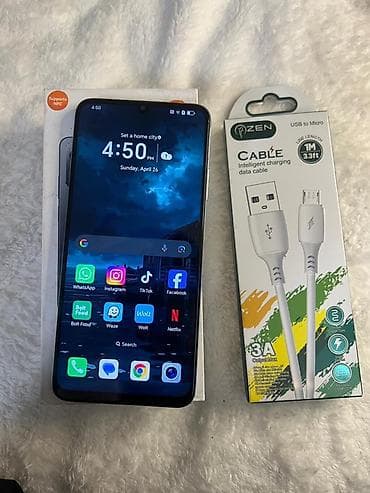 honor planset: Honor X7a, 128 GB, Barmaq izi, Face ID — 5
