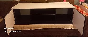 ремонт тв: Прямой ТВ стенд, С полками, Ламинат, Азербайджан — 1