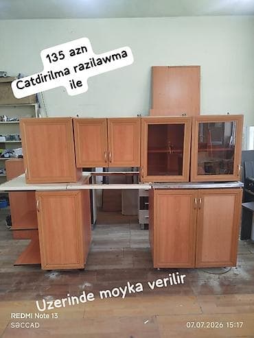 kunc divan gence: Metbex mebeli 2 metr tecili qiymet 135 unvan Razin catdrilma odenisle — 1