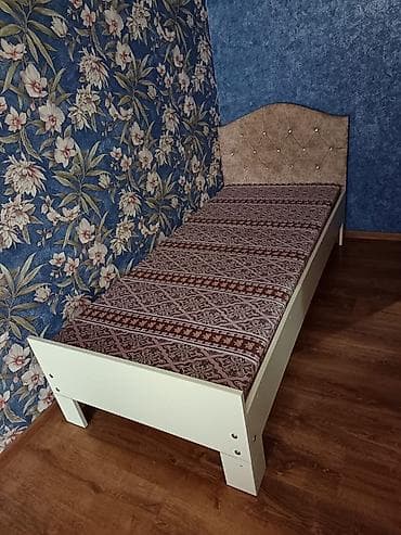 mebel şkaf: Təknəfərlik çarpayı, Matras ilə, Siyirməsiz — 1