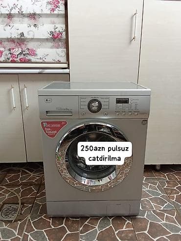 Стиральная машина LG, 6 кг, Автомат, Без сушки, Нет кредита