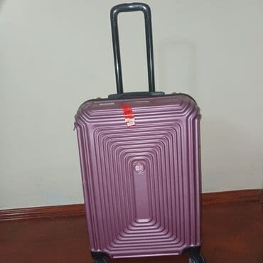 İdman formaları: Sərnişin çamadanı – bənövşəyi/metallik tonlarda sərt korpuslu model — 2