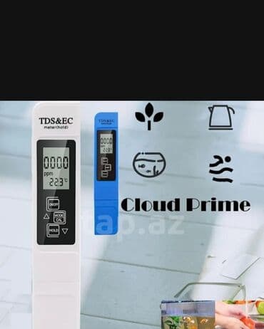 портативный кондиционер: Цифровой pH-метр Cloud Prime, портативный тестер качества воды — 1