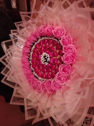 parda: Şokoladlı büket – bayram və xüsusi günlər üçün zərif hədiyyə. - — 1