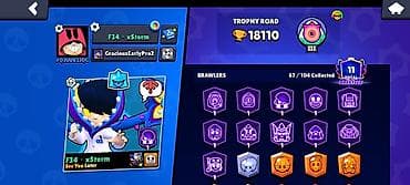 Brawl Stars hesabı – yüksək səviyyəli oyun profili - Kuboklar: 18,110 lalafo.az -da Brawl Stars hesabı – yüksək səviyyəli oyun profili - Kuboklar: 18,110