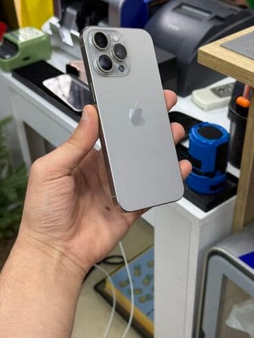 irşad iphone 15: IPhone 15 Pro Max, 256 GB, Gümüşü — 2