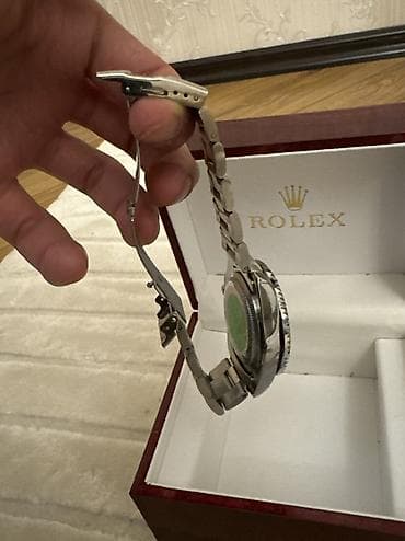 kişi eynəyi: Qol saatı, Rolex, rəng - Qara — 7