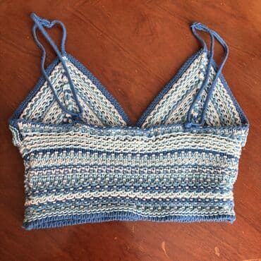 женские кружевные бюстгальтеры: FB Sister Knitwear bralet/top ✅ yenidir, geyinilməyib✅ ✅28 may kfc — 3