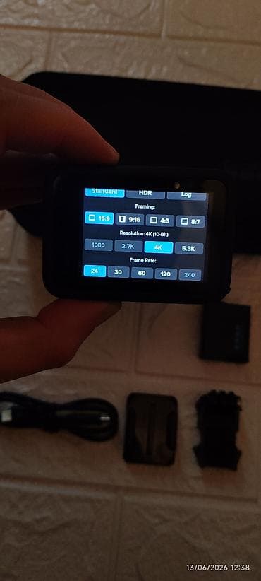Satılır GoPro Hero 13 Black kamera. Əla vəziyyətdədir, tam işləkdir — 2