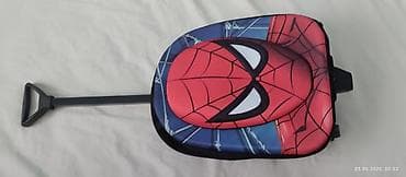 Uşaq üçün təkərli bel çantası – Spider‑Man dizaynlı - Ön tərəfi