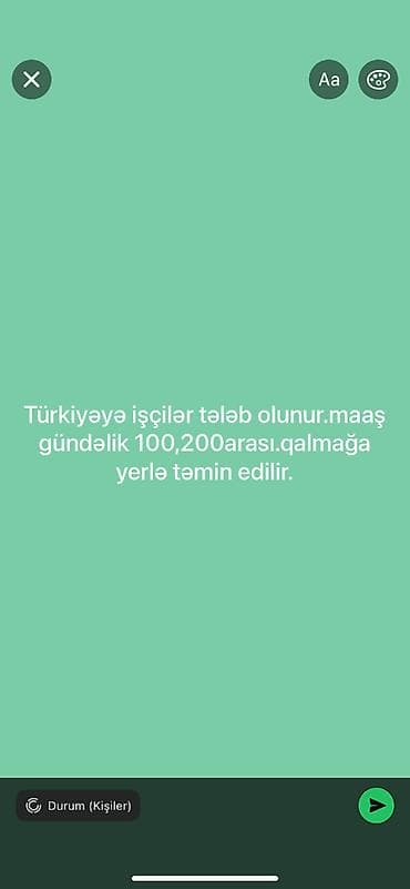 smm part time: Hostes, qeydiyyatçı tələb olunur, 1 ildən az təcrübə — 1