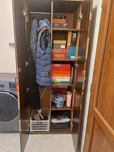 Iki qapılı hündürlüyü 175 sm eni 70 sm olan skaf-şifaner bir tərəfi — 3