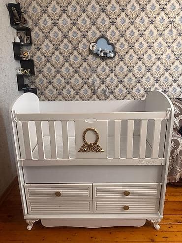 usaq doseyi: Oğlan və qız üçün, İşlənmiş, Dördbucaq, Beşik, Dəstsiz, Matras ilə, Yellənmə mexanizm ilə — 4