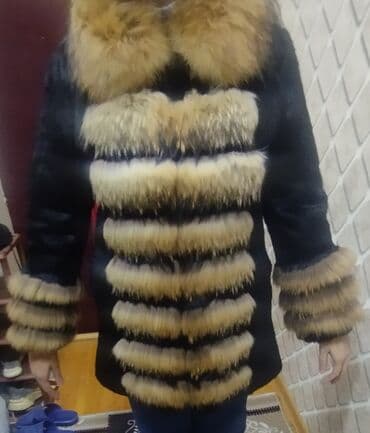 klyos don modelleri: Kürk, rəng - Qara — 1