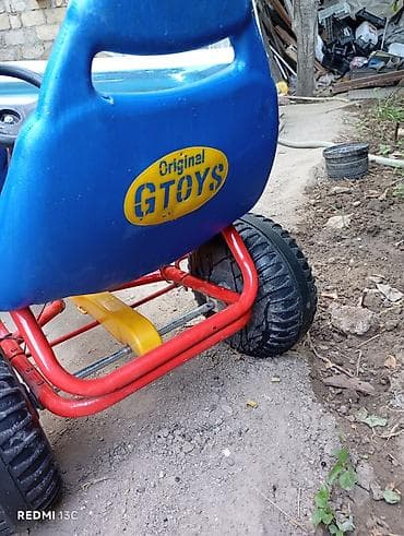1 təkər dəişdirilməlidir Uşaq pedallı qartinq – GTOYS 88 SPEEDCAR - — 4