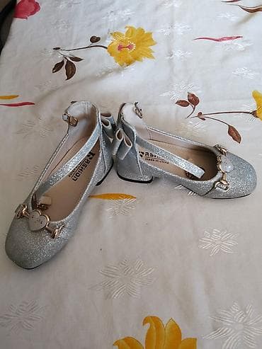 Rəng - Gümüşü Baletkalar, Ölçü: 27, Qız üçün