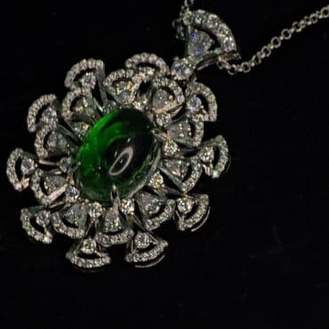 zümrüd qaşlı üzüklər: Kulon, Gümüş, Zümrüd — 3