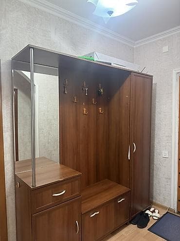 dolab ucuz: Dəhliz üçün çoxfunksiyalı giriş dəsti - Material: ağac teksturalı — 1