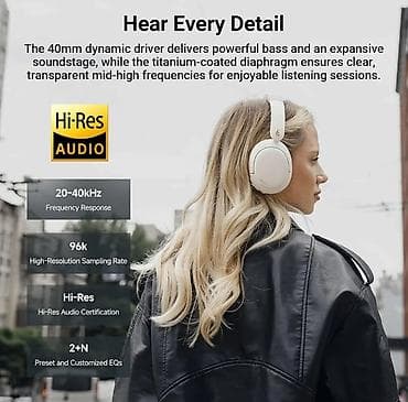 qulaq: ✨ Tərz və güclü səs bir arada: Edifier W800BT Pro Ivory! 🎧🤍 Bu — 10