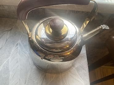 mis caydan: İşlənmiş, rəng - Gümüşü, Çaydan, 3-dən çox l — 2