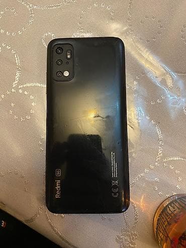 bts telefon: Redmi Note 10, 128 GB, rəng - Qara, Barmaq izi, İki sim kartlı — 4