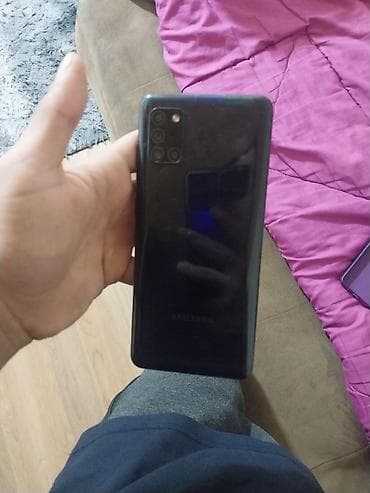 note 8 samsung: Samsung Galaxy A31, 64 GB, rəng - Qara, Barmaq izi — 1