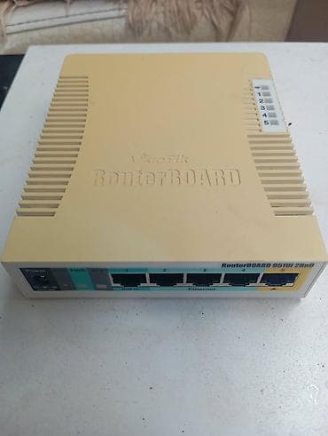 wi fi modem: MikroTik RouterBOARD 951Ui-2HnD router Xüsusiyyətlər: - Model — 2
