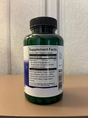 magnesium tablet: Məhsul: Swanson Albion Magnesium Glycinate – Mineral əlavəsi - — 2