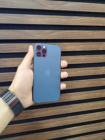 apple iphone 12 pro: IPhone 12 Pro, 128 GB, Göy, Face ID — 1