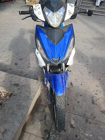 фургоны категории б: Sport üslublu skuter/moped - Qoşa amortizatorlu arxa asqı — 3