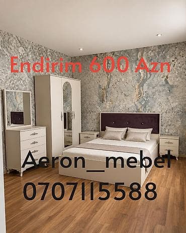 damla mebel qiymetleri: İkinəfərlik çarpayı, Dolab, Yeni — 2