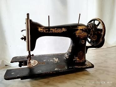 Məhsul: Singer tikiş maşını (mexaniki, əl ilə fırladılan çarxlı) — 4
