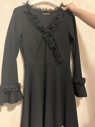 qaqa stili şalvar: Qara rəngli qadın donu 5AZN — 1