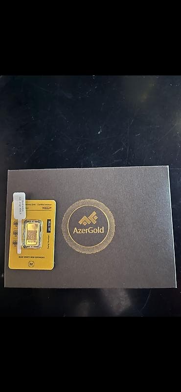 qızılın alışı satışı: AzerGold qızıl külçə – 2 qram - Brend: AzerGold (The Republic of — 1