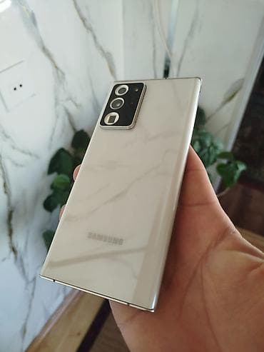 samsung not 10 pulus: Samsung Galaxy Note 20 Ultra, 256 GB, rəng - Ağ, Face ID — 4