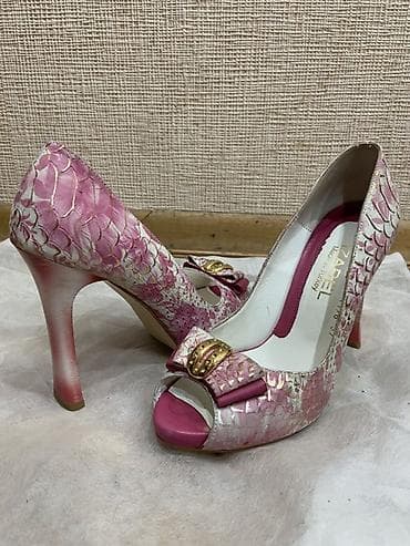 Sabo: Ölçü: 37, rəng - Çəhrayı, İşlənmiş — 2