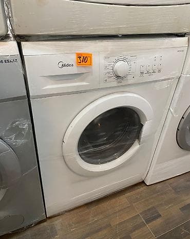 Midea önyükləməli paltaryuyan maşın - Ön yükləmə, şüşə lyuklu baraban