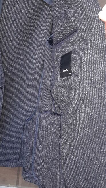 kişi geyimləri: Kostyum, Demisezon, Avva, rəng - Boz — 4