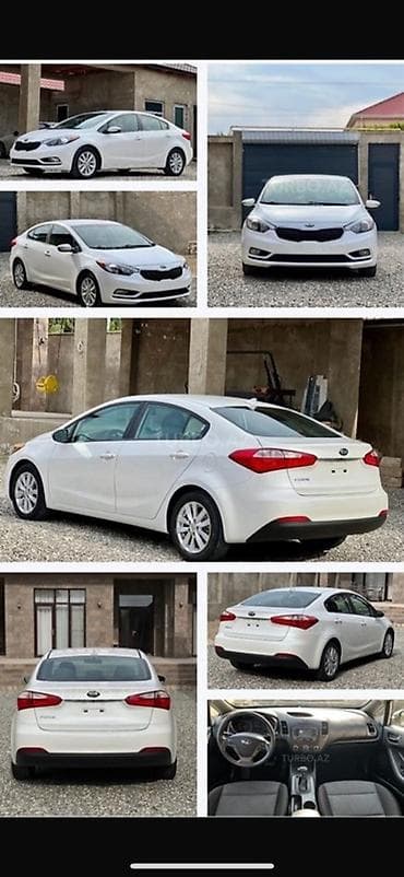 Kia Cerato (Forte) 16 liq disk tekerle birge satilir işlenmiş ama — 2