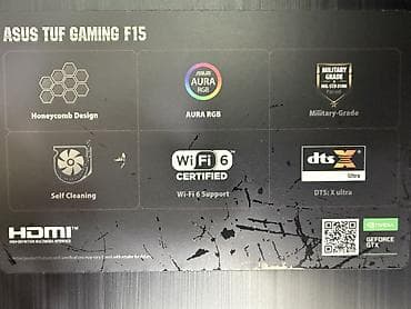 ASUS: ASUS TUF Gaming F15 (FX506LHB) - Prosessor: Intel Core i5-10300H — 3