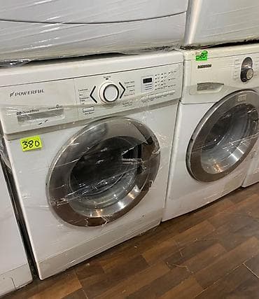 Soyuducu Paltaryuyan televizor vitrinlerin satış mərkəzi: Powerful markalı, DD Direct Drive texnologiyalı paltaryuyan maşın. Bu