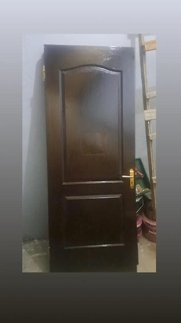ucuz utu: Qonaq otağı üçün İşlənmiş Otaq qapısı 90x205 sm Çərçivə ilə, Zəmanətli, Ünvandan götürmə — 2