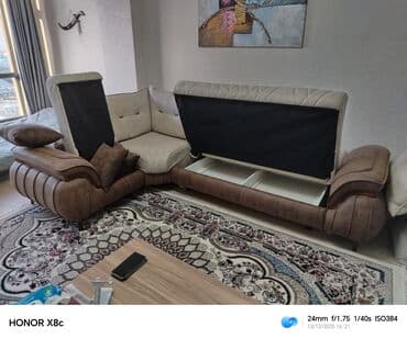 divan kreslo ucuz: Künc divan, Açılan, Bazalı, Parça — 4