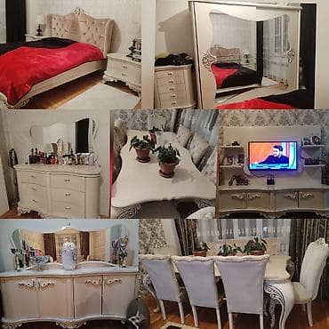 İkinəfərlik çarpayı, Dolab, Termo, 2 tumba, İşlənmiş