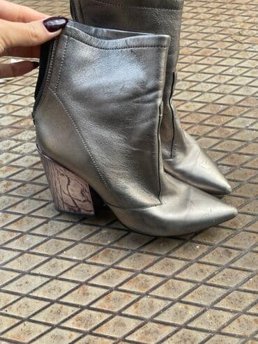 tangetka ayaqqabi modelleri: PAZOLINI qadın botları - Model: qısa borulu, iti burunlu - Rəng — 4